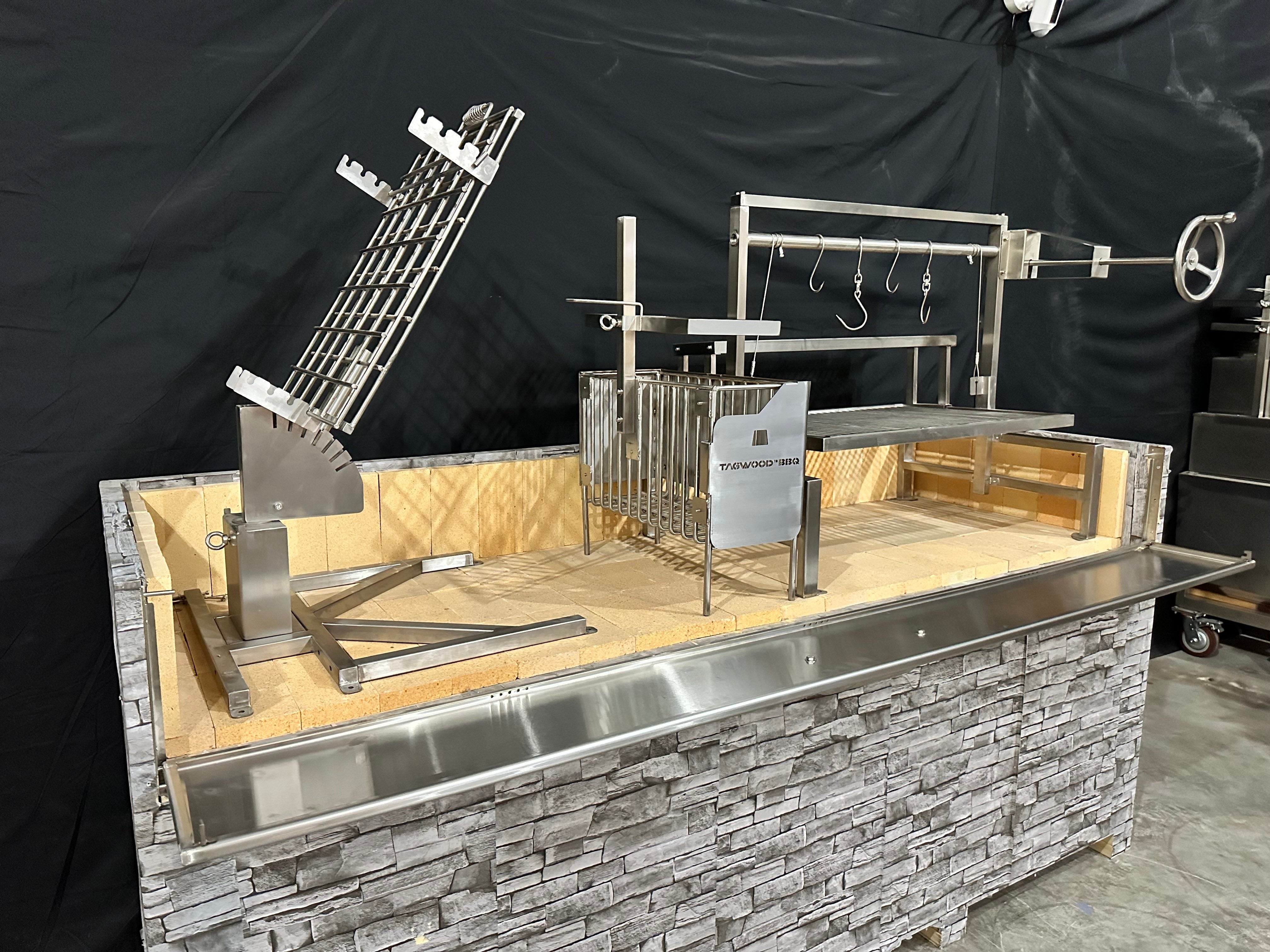 Tagwood BBQ09SS – Argentine Stainless Steel Santa Maria Grill