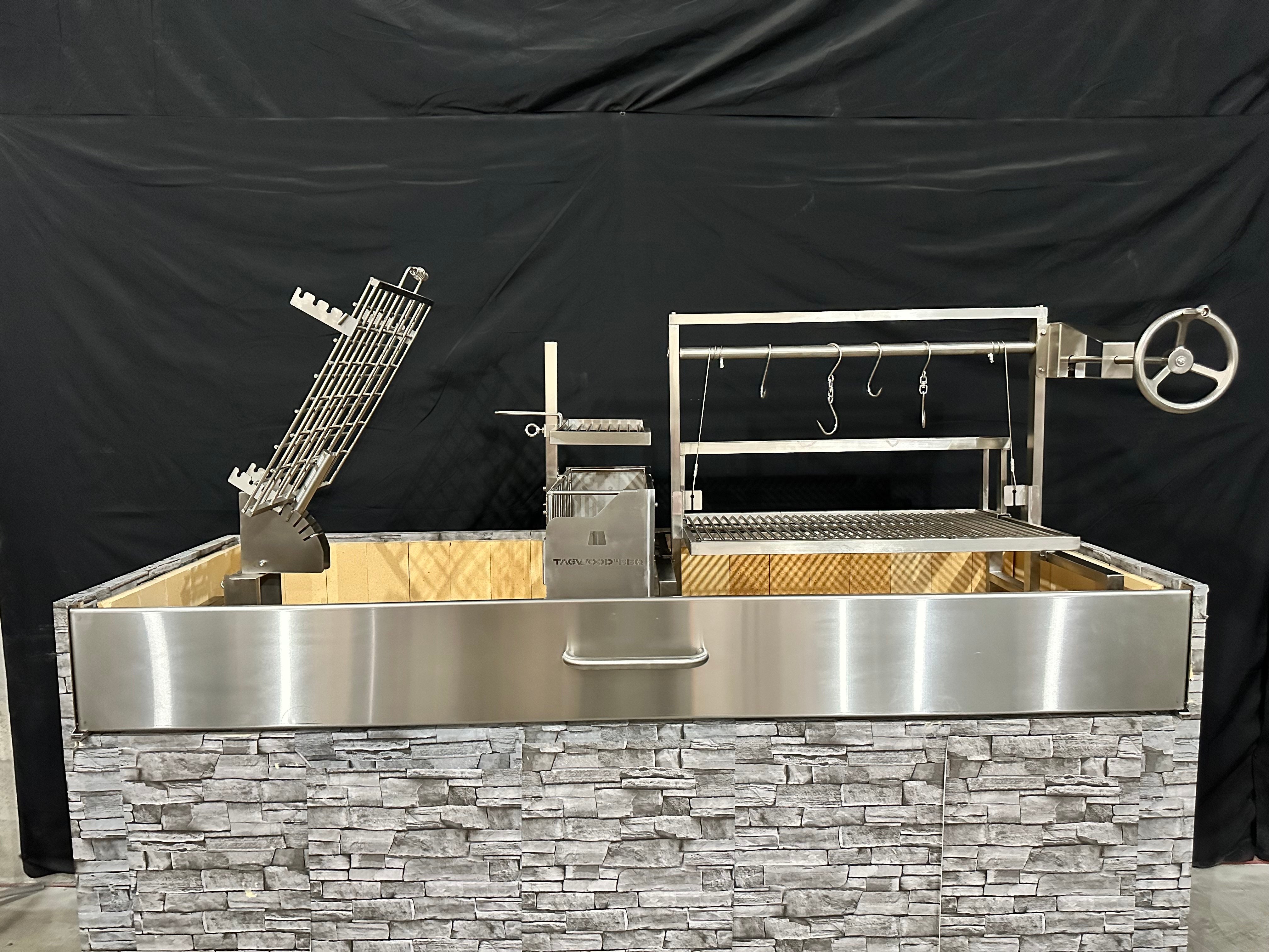 Tagwood BBQ09SS – Argentine Stainless Steel Santa Maria Grill