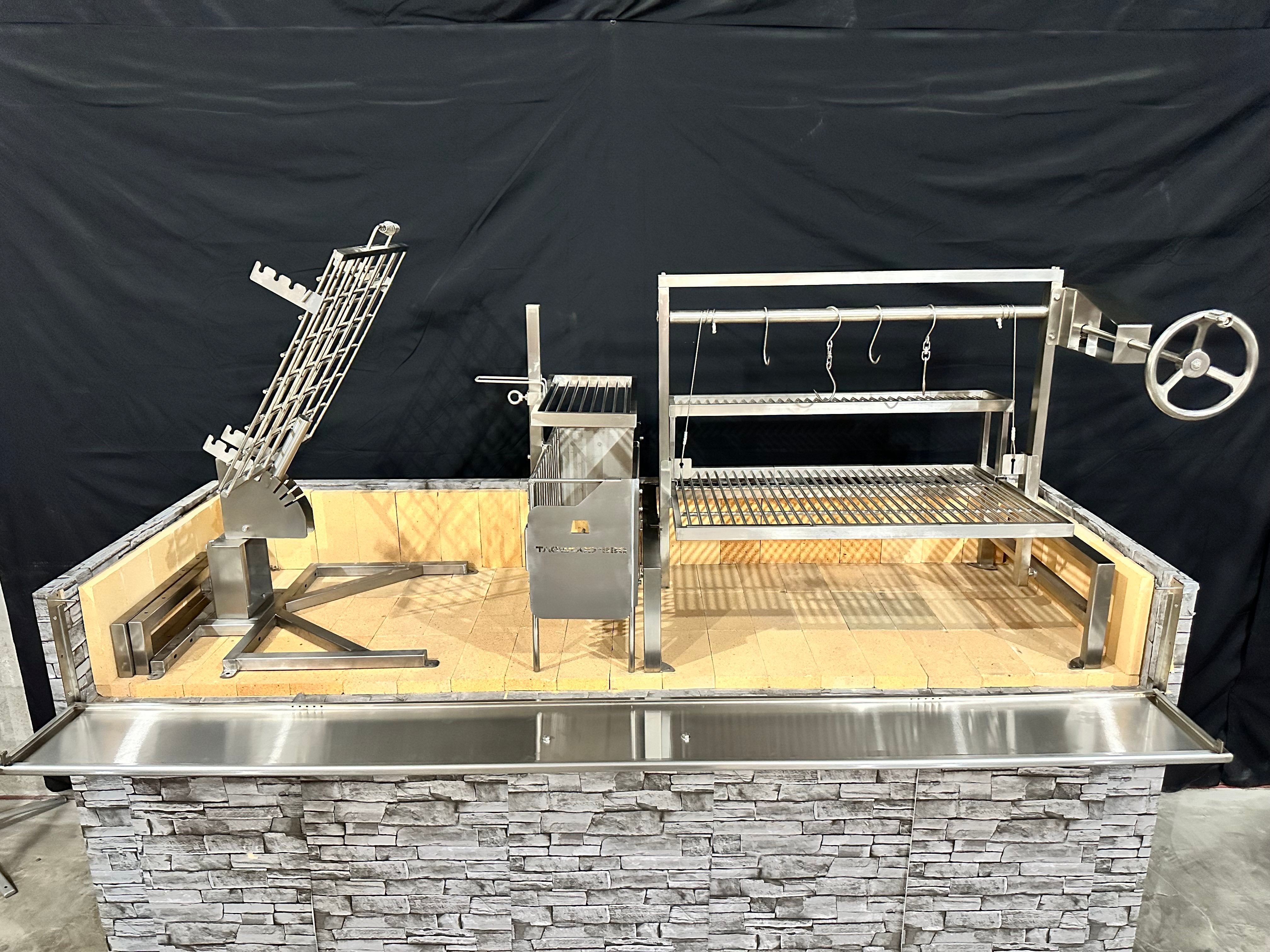 Tagwood BBQ09SS – Argentine Stainless Steel Santa Maria Grill