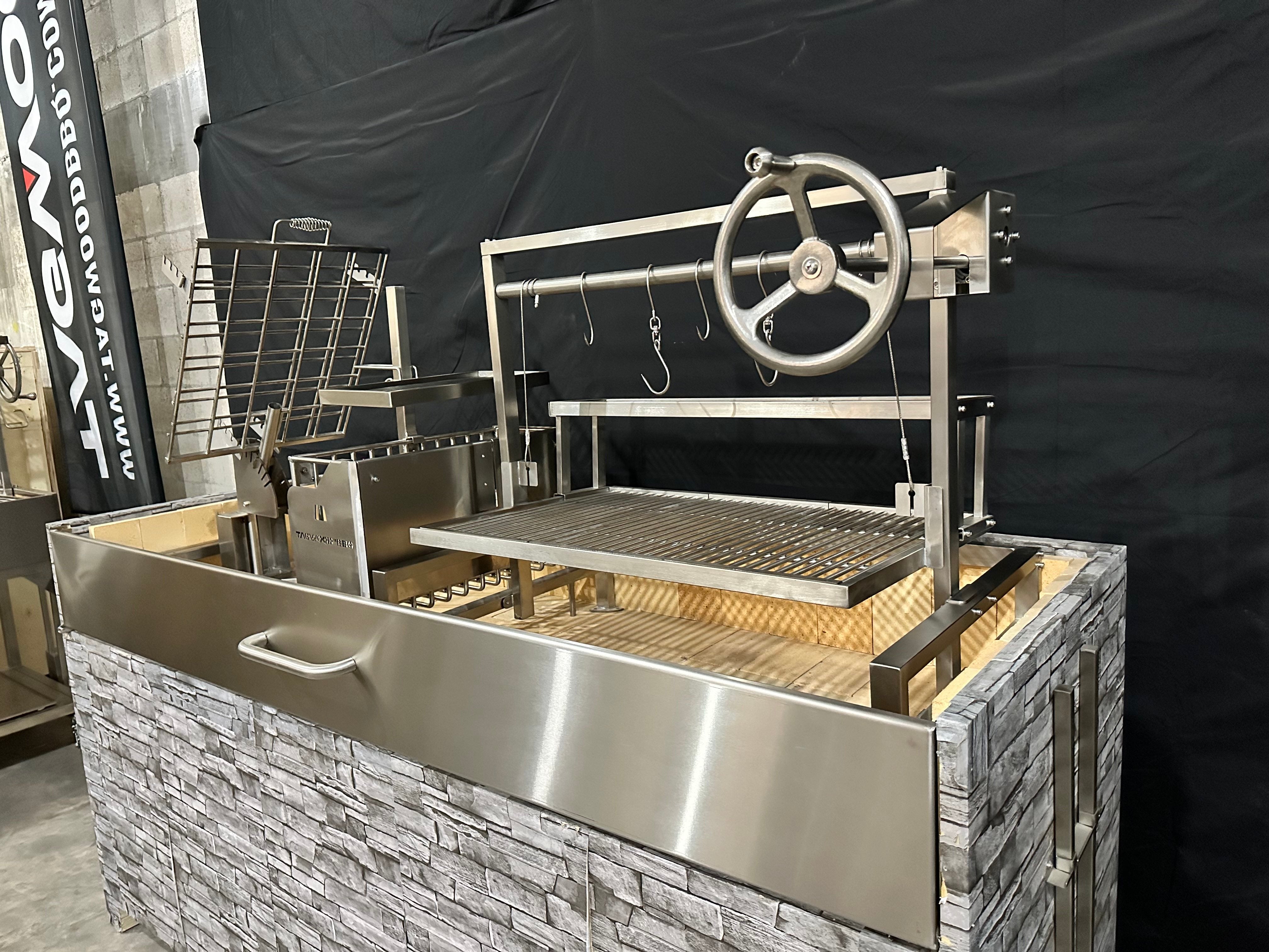 Tagwood BBQ09SS – Argentine Stainless Steel Santa Maria Grill