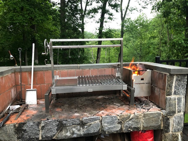 Tagwood BBQ09SS – Argentine Stainless Steel Santa Maria Grill