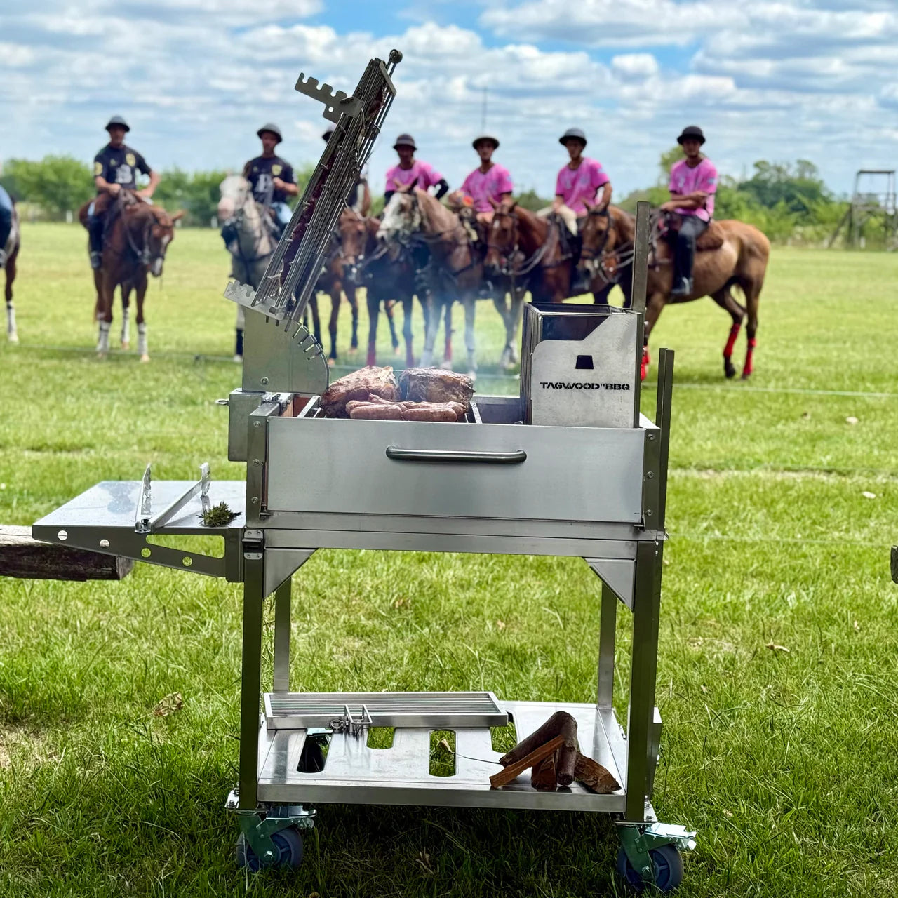 Tagwood BBQ33SS – Argentine Stainless Steel Santa Maria Grill