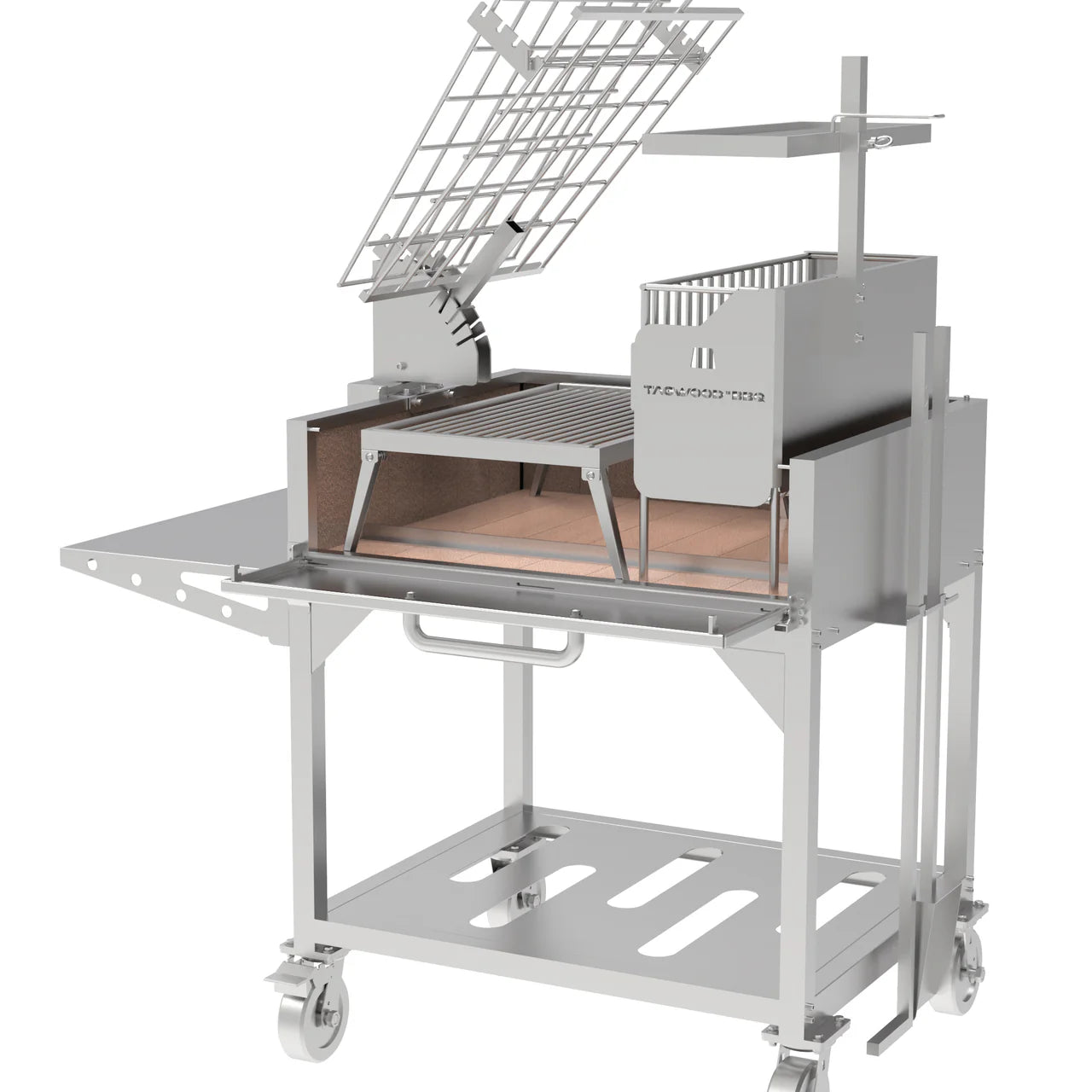 Tagwood BBQ33SS – Argentine Stainless Steel Santa Maria Grill
