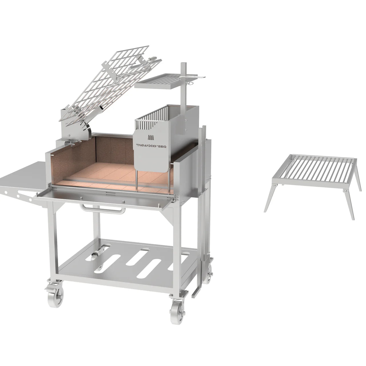 Tagwood BBQ33SS – Argentine Stainless Steel Santa Maria Grill