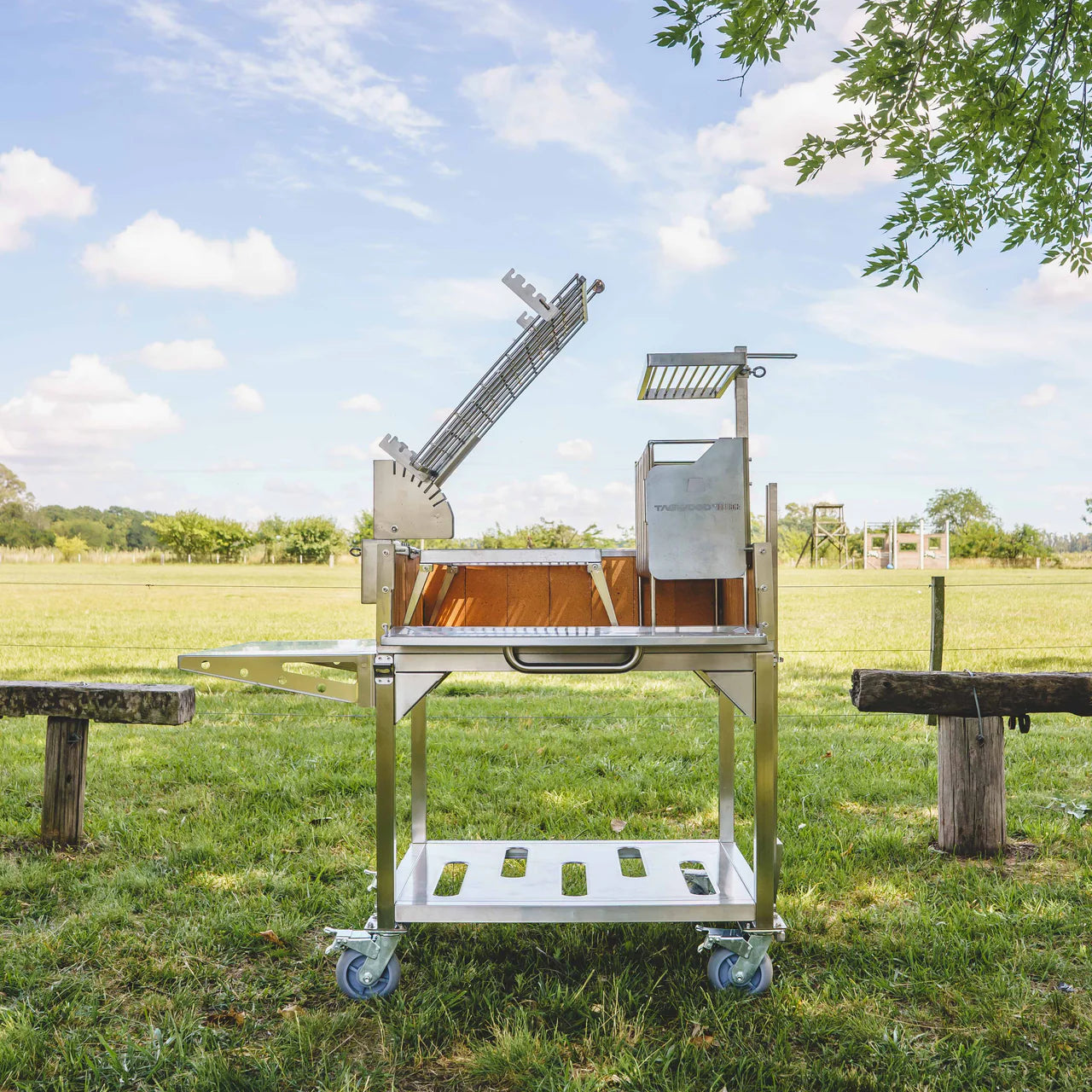 Tagwood BBQ33SS – Argentine Stainless Steel Santa Maria Grill