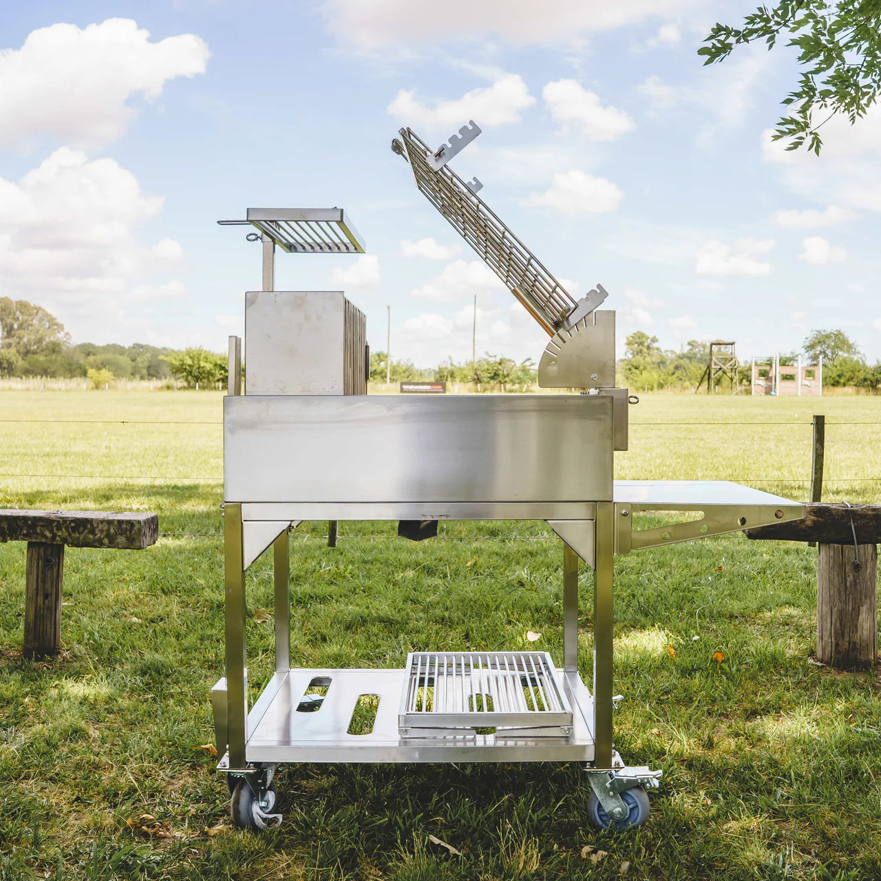 Tagwood BBQ33SS – Argentine Stainless Steel Santa Maria Grill