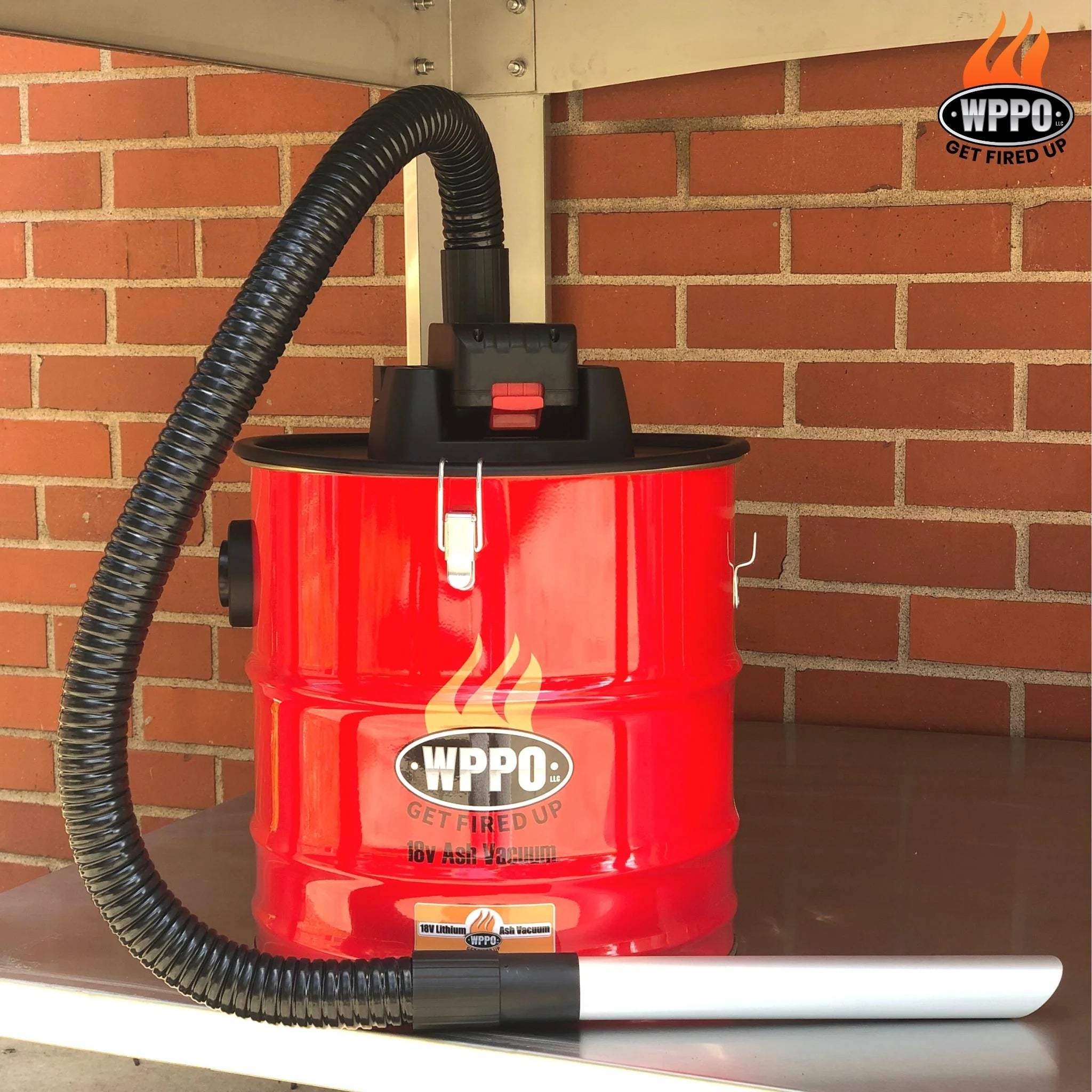 WPPO 18V Rechargeable Ash Vacuum