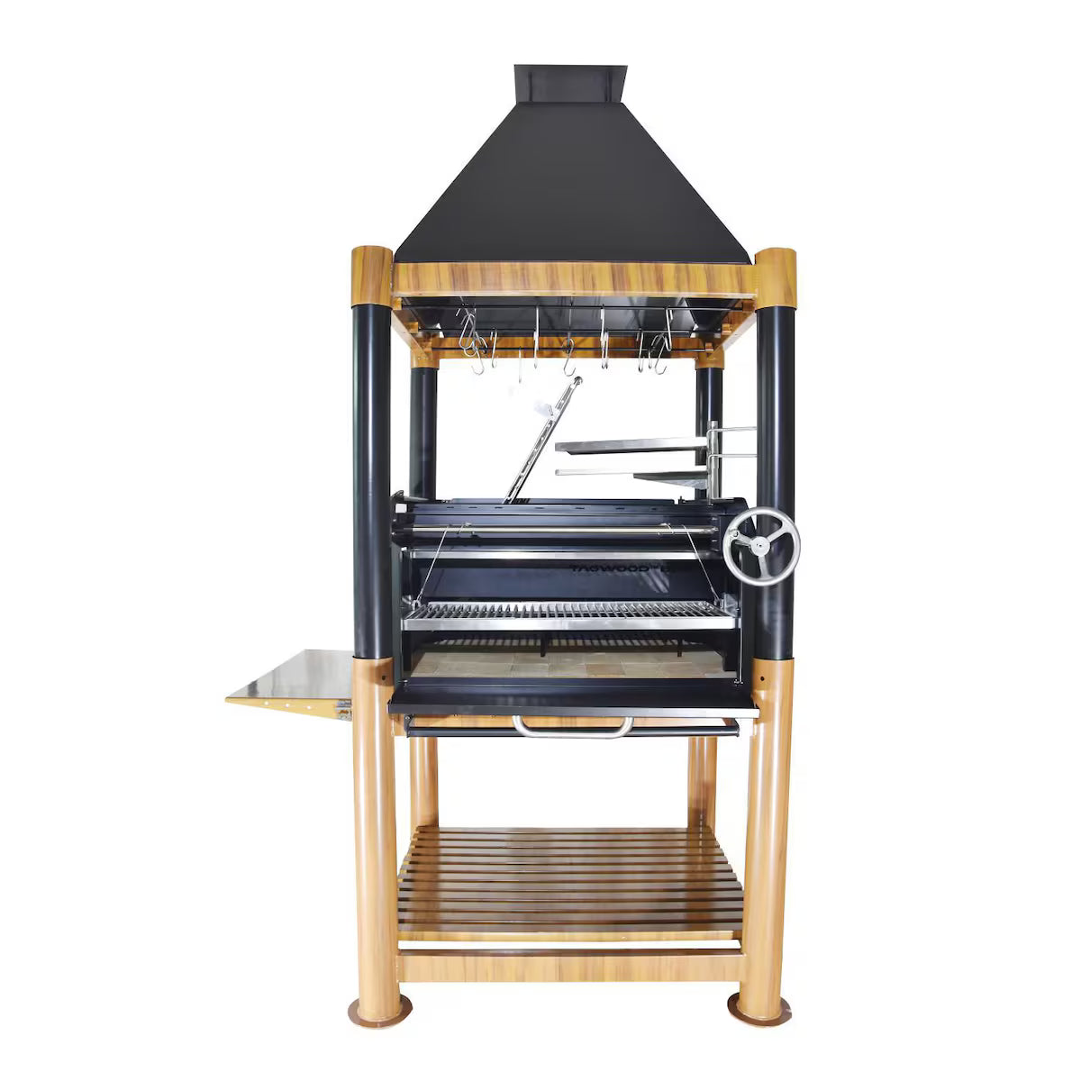 Tagwood BBQ02SI Argentine Firewood & Charcoal Grill