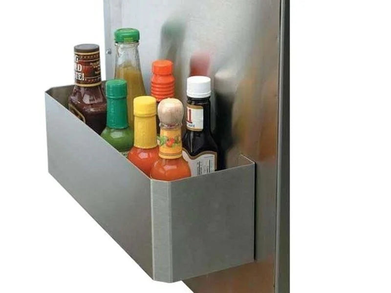 Cal Flame 12″ Stainless Steel Spice & Juice Rack – BBQ07846P‑18
