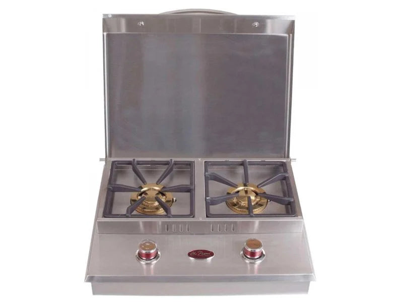 Cal Flame BBQ18953P – 30,000 BTU Dual Built-In Side Burner