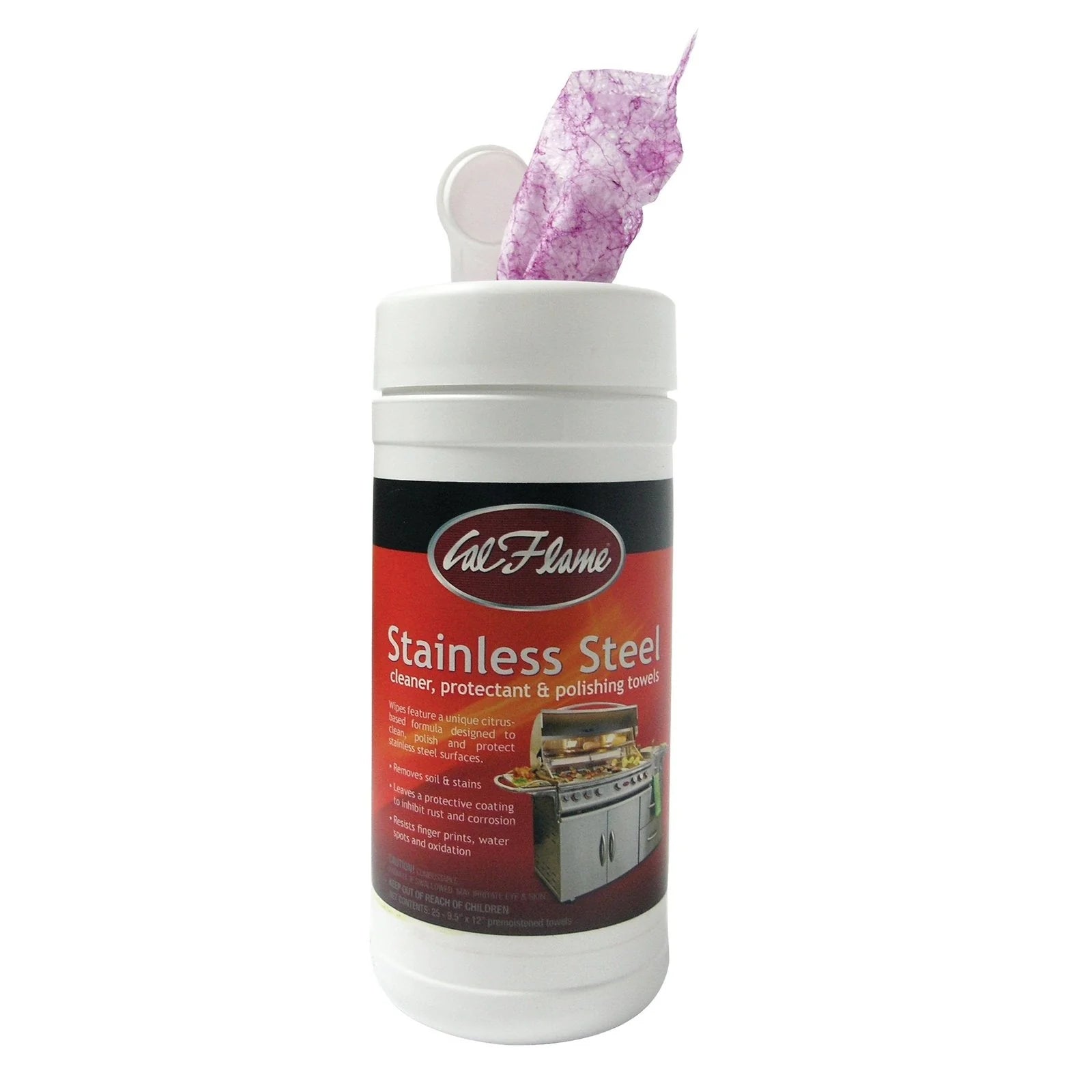 Cal Flame Stainless Steel Cleaner & Polishing Towel